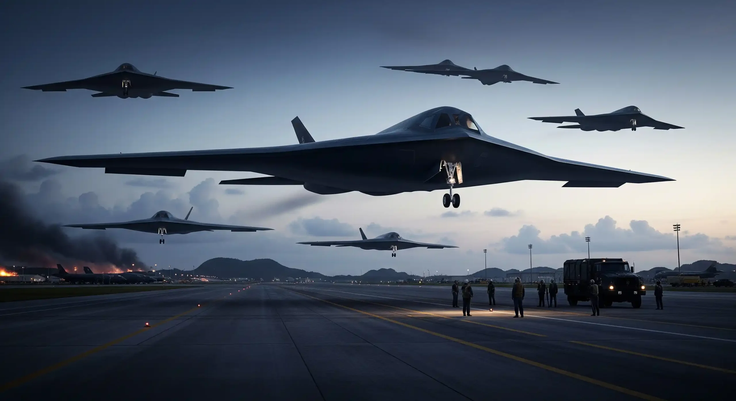 Guam US Stealth Bombers Arrive Amid Escalating Global Tensions