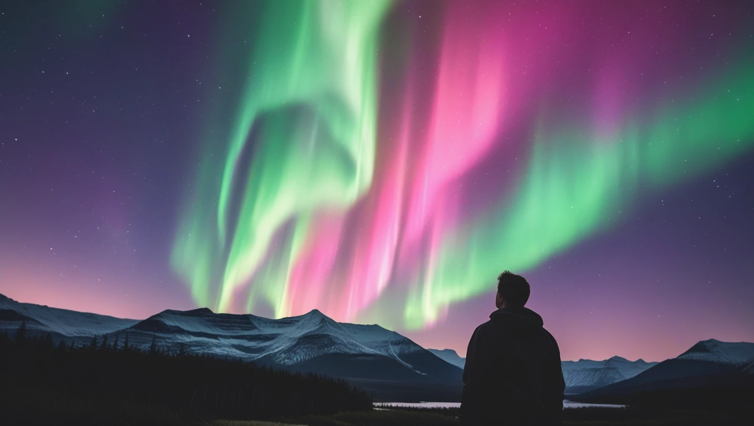 Aurora Borealis: A Spectacular Light Show from the Sun's Storms