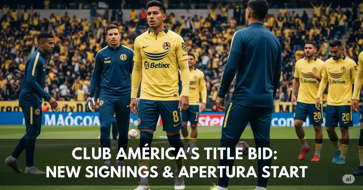 Club America's Title Bid: New Signings & Apertura Start