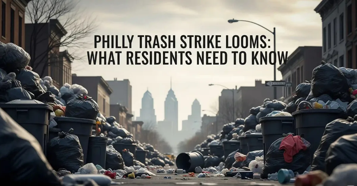 Philly Trash Strike Looms What Residents Need to Know