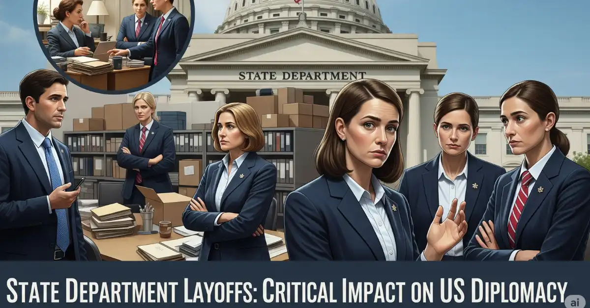 State Department Layoffs Critical Impact on US Diplomacy