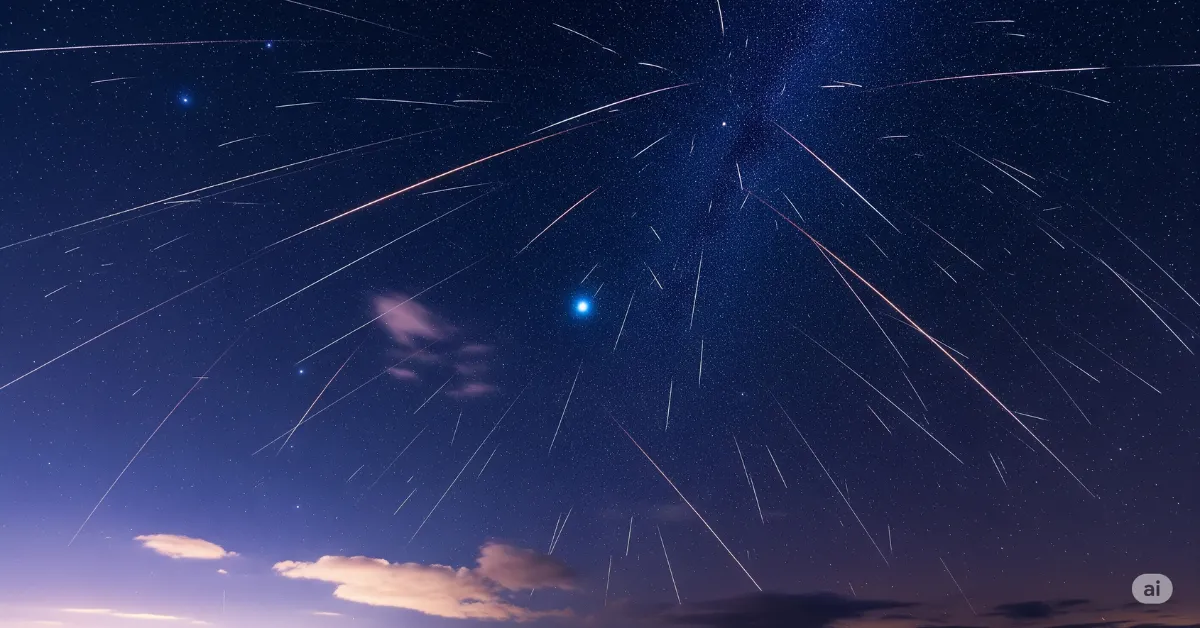 meteor showers tonight