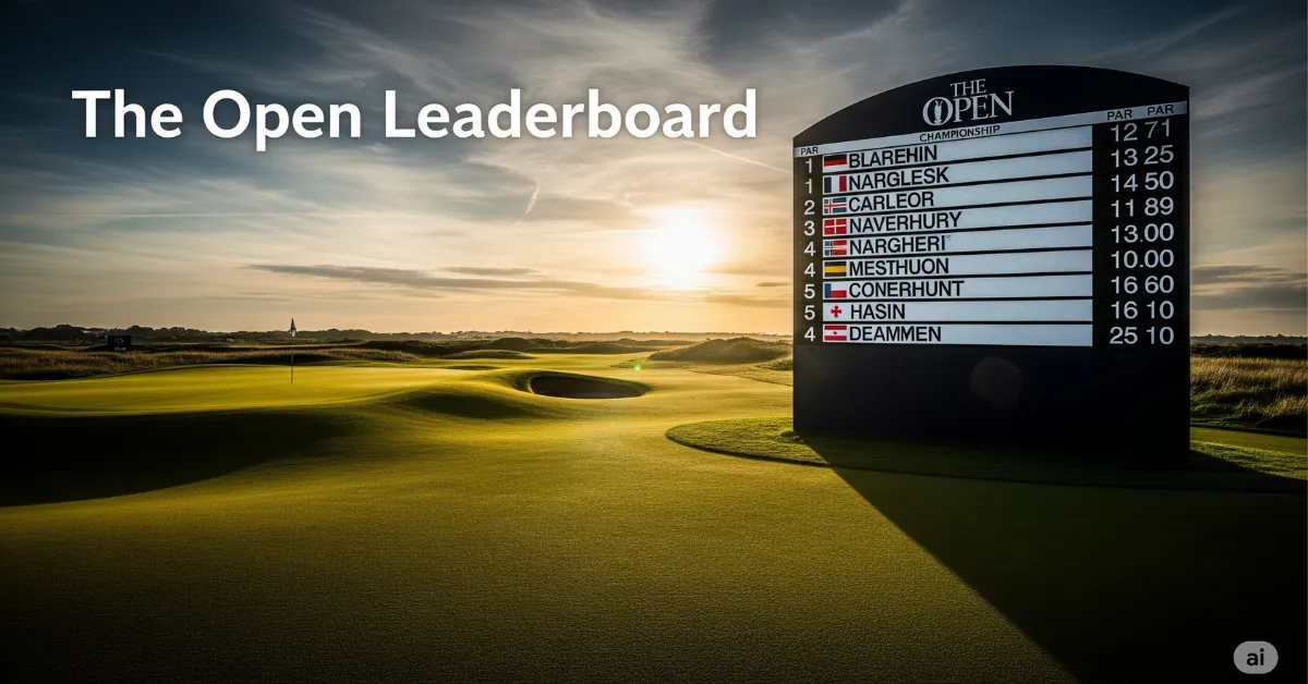 Open Leaderboard: US Stars Battle for Early Lead